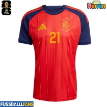 Spanien Mikel Oyarzabal #21 Heimtrikot WM 2026 Kurzarm